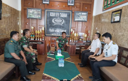 Kasdim Tabanan Sambut Audiensi Kepala Imigrasi, Sinergi Diperkuat Jelang Peresmian Kantor Baru 