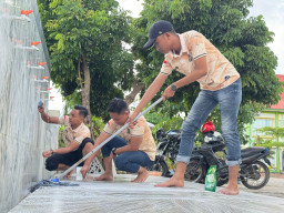 Lapas Narkotika Pamekasan Gelar Bakti Sosial di Masjid Kemenag, Semarakkan Hari Bakti Pemasyarakatan ke-62