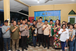 Ngopi Bareng Warga Poris Jaya, Polres Metro Tangerang Kota Bahas Keamanan Lingkungan