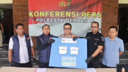 Residivis Narkoba Diciduk di Jimbaran, 2 Kg Sabu Senilai Rp6 Miliar Diamankan SatRes Narkoba Polresta Denpasar