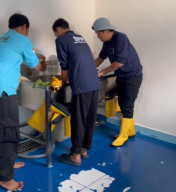 SPPG Polri Rawa Badak Utara Polres Priok, Perkuat Standar Kebersihan Demi Kualitas Program MBG.
