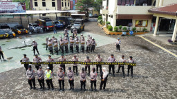 Polres Pelabuhan Tanjung Priok Gelar Latihan Dalmas, Tingkatkan Kesiapsiagaan Jelang Hari Buruh Internasional 2026.