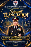 KWI Ucapkan Selamat Ulang Tahun ke-50 untuk Luthfie Sulistiawan