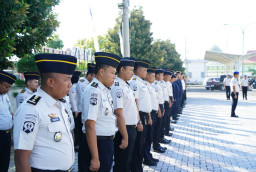Lapas Narkotika Pamekasan Gelar Ikrar Pemasyarakatan Bersih dari Handphone Ilegal, Narkoba, dan Penipuan
