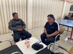 Penasehat KWI Abah Samsul Arifin Jalin Silaturahmi dengan Kasi Humas Polrestabes Surabaya