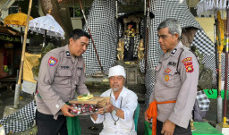 Sat Binmas Polres Bandara Ngurah Rai Sambangi Tokoh Agama, Perkuat Sinergi Jaga Kamtibmas