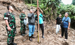 Dandim Gianyar Tinjau Pembangunan Jembatan Garuda, Perkuat Konektivitas Warga Blahbatuh