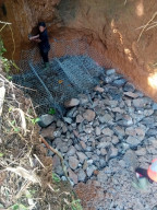 Diduga Pengerjaan Bronjong di Curug Kuda Asal Jadi, Aktivis Soroti Pengawasan Proyek