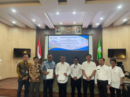 Semangat Hari Lahir Pancasila, PLN dan BPN Gresik Teken Kerja Sama Pengamanan Aset Proyek Strategis Nasional
