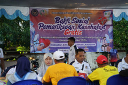 Wujud Kepedulian kepada Masyarakat, Lapas Narkotika Pamekasan Gelar Pemeriksaan Kesehatan Gratis