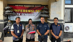 Polsek Denpasar Barat ungkap Pelaku Penganiayaan Dengan Senjata Tajam, Pelaku Diamankan di Jimbaran