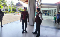 Patroli Dialogis Polres Bandara Ngurah Rai Perkuat Sinergi dengan Avsec di Terminal Domestik