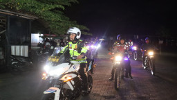 Kapolresta Denpasar Pimpin Patroli Skala Besar di Kuta, Wujudkan Rasa Aman dan Cegah Gangguan Kamtibmas