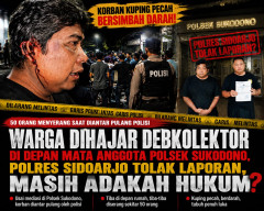 Korban Mengaku Diserang Massa Setelah Mediasi di Polsek Sukodono, Keluarga Pertanyakan Perlindungan Aparat