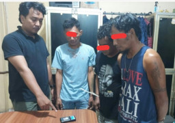 Polisi Tangkap Dua Pengedar Narkoba di Kawasan Muara Baru Jakarta Utara.