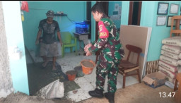 Korem 052/Wkr Laksanakan Rehab Dua Panti Asuhan Secara Bersamaan