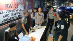 Tingkatkan Keamanan Malam Hari, Polsek Tambora Gelar Patroli Cipkon Kegiatan Rutin Yang Ditingkatkan.