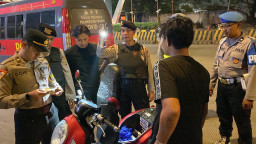 Patroli Cipta Kondisi Polres Pelabuhan Tanjung Priok Antisipasi Gangguan Kamtibmas.