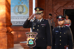 Polres Bandara Ngurah Rai Gelar Upacara Peringatan Hari Lahir Pancasila Tahun 2026