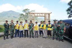 Danrem 163/Wira Satya Tinjau Danau Buyan, Siapkan Aksi Bersih Gulma 9 Juni