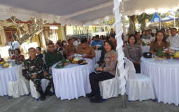 Danramil 1617-01/Negara Hadiri Pelepasan Siswa dan HUT ke-1 TK Saraswati Dangin Tukadaya