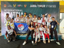 Harumkan Nama Malang, Black Scorpion New Club Raih 14 Medali pada Kejuaraan Internasional Taekwondo