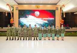 Kodam IX/Udayana Gelar Penyegaran Organisasi Melalui Sertijab Pejabat Satuan