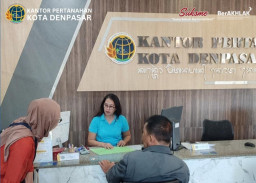 Kantor Pertanahan Kota Denpasar Tetap Melayani Masyarakat di Akhir Pekan 