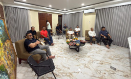 Sambut Piala Dunia 2026, Kapolresta Denpasar Gelar Nobar Dini Hari Bersama Jajaran