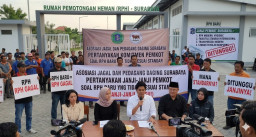 Pemkot Surabaya Tutup Mata Setelah Selesai Memindahkan RPH Ke TOW, Asosiasi Jagal Layangkan Protes