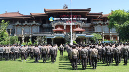 Polresta Denpasar Siagakan Ratusan Personel Amankan Aksi Damai Aliansi Bali Bergerak