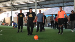 Sat Reskrim Raih Juara I Turnamen Futsal Hari Bhayangkara ke-80, Pererat Soliditas Jajaran Polresta Denpasar