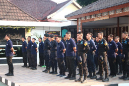 Tempa Mental Baja dan Jiwa Korsa, Lapas I Madiun Gelar Pembinaan FMD dan Pembaretan PNS Angkatan 2025