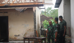 Dukung Sektor Pendidikan, Dandim 1619/Tabanan Tinjau Perbaikan Infrastruktur Sekolah
