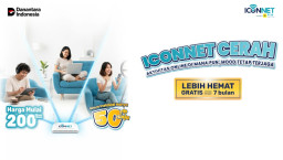 Gratis Biaya Instalasi, Promo 6.6 "ICONNET Cerah" Permudah Masyarakat Nikmati Internet Rumah Berkualitas