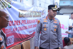 Kapolres Priok, Resmikan Program Bedah Rumah, Wujud Kepedulian Polri kepada Masyarakat di Hari Bhayangkara ke-80