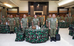 Kesiapsiagaan Hadapi Ancaman Kontenporer, Kodam IX/Udayana Menjadi Lokasi Latihan Strategi Sesko TNI