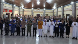 Doa Lintas Agama Warnai Peringatan Hari Bhayangkara ke-80, Polda Bali Teguhkan Semangat Persatuan dalam Keberagaman
