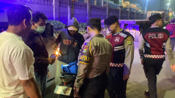 Patroli Jaga Jakarta Jaga Priok, Cipta Kondisi Polres Pelabuhan Tanjung Priok Antisipasi Gangguan Kamtibmas.