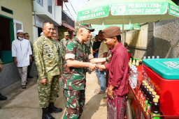 Sinergi Membangun Umat, Karya Bakti Korem 052/Wijayakrama Tuai Apresiasi Sterad