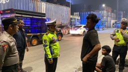 Patroli Jaga Jakarta Jaga Priok Polres Priok, Antisipasi Gangguan Kamtibmas.