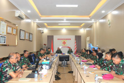 Inspektur Korps Marinir Pimpin Taklimat Awal Audit Kinerja Itkormar 2026 di Rumkital Marinir Cilandak