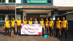 Sambut Hari Bhayangkara ke-80, Polres Priok, Gelar Bakti Religi di Rumah Ibadah.