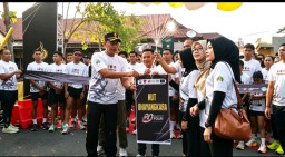 Polres Sampang Gelar Bhayangkara Fun Run 5K, Ribuan Peserta Membaur Rayakan Hari Bhayangkara ke-80