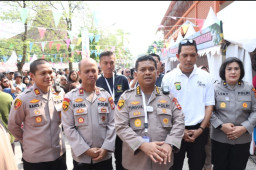 Peringati Hari Bhayangkara ke-80, Polri Gelar Pasar Rakyat Sembako Murah dan Berbagai Hiburan di Jakarta Barat