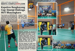 Kapolres Bengkayang Cup: Sinergi Olahraga HUT Bhayangkara