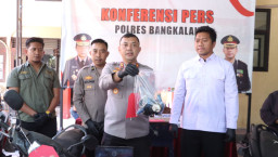 20 Pelaku Pencurian Ditangkap, Polres Bangkalan Bongkar 16 Kasus Curat dan Curanmor