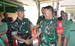 Dandim Tabanan Perkuat Komunikasi Internal Lewat Silaturahmi Bersama Koramil Kerambitan 