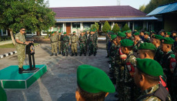 Pimpin Jam Komandan, Letkol Inf SY. Gafur Thalib Apresiasi Dedikasi dan Kinerja Prajurit Kodim Jembrana