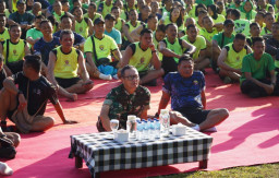 Nobar Piala Dunia, Kodam IX/Udayana Perkokoh Silaturahmi, Persatuan, dan Kemanunggalan TNI-Rakyat
